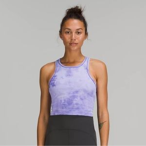 Ebb to street cropped racerback tank top